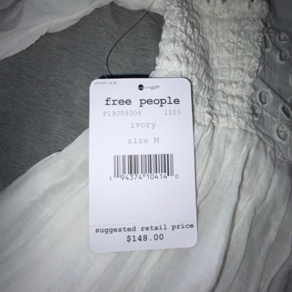 Free People Lottie Ivory Dress - Picture 9 of 9
